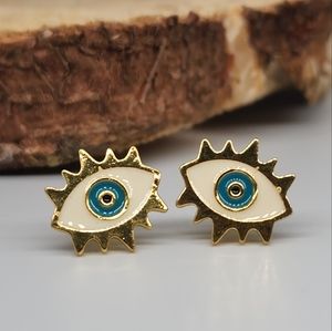 FP Jewelry Evil Eye Studs Picasso eyes human face boho jewelry